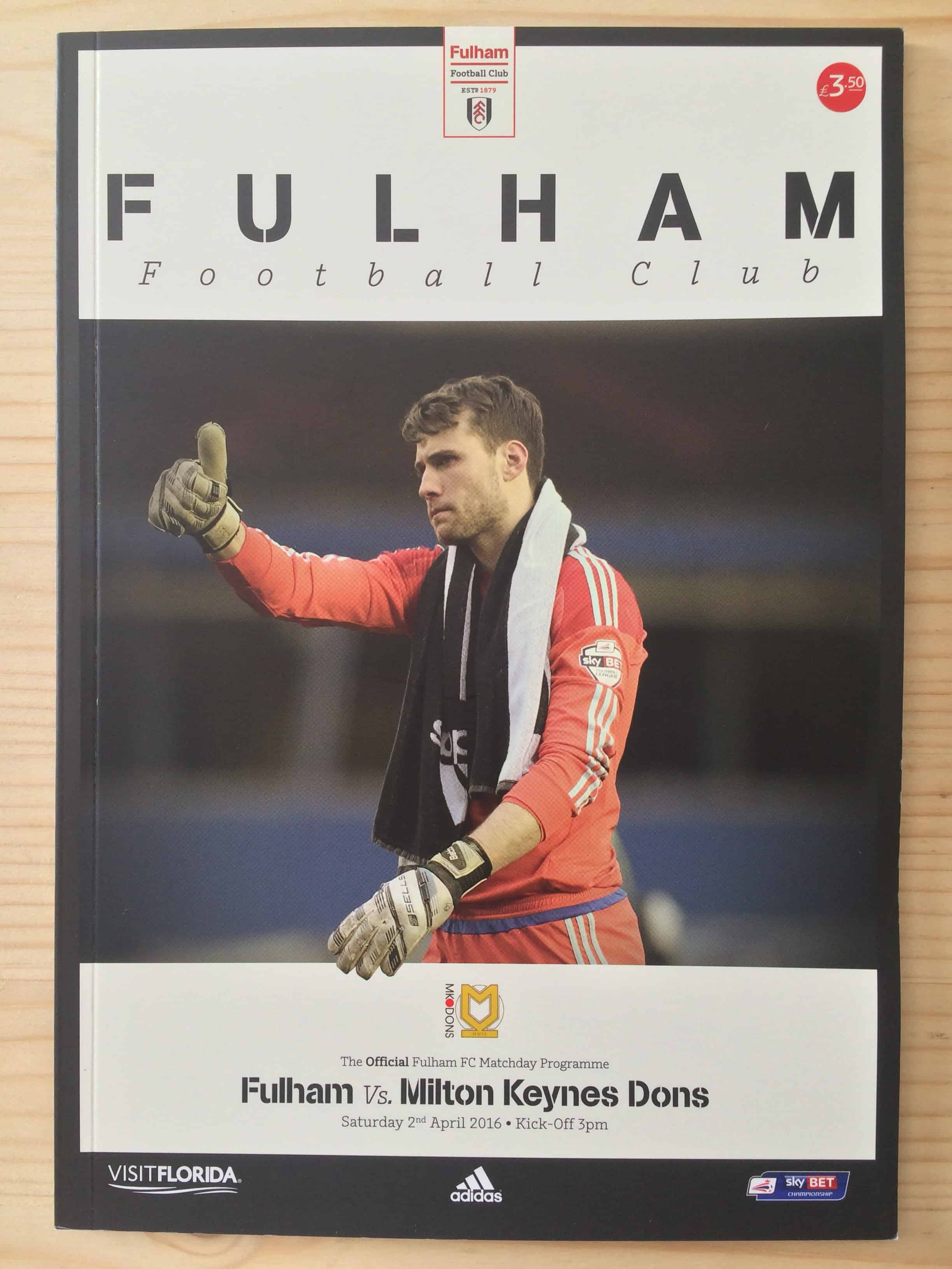 Fulham FC v MK Dons (Milton Keynes Dons)